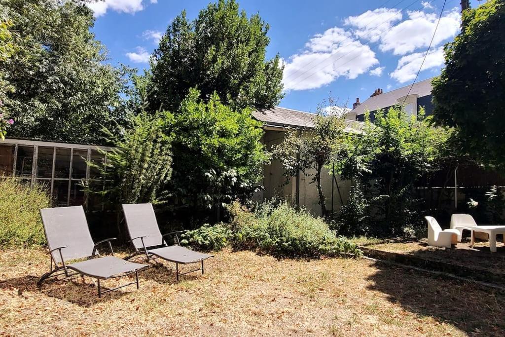 Le Bois Flotte - Maison Au Coeur De La Loire Entre Ville Et Nature Saumur Exterior foto